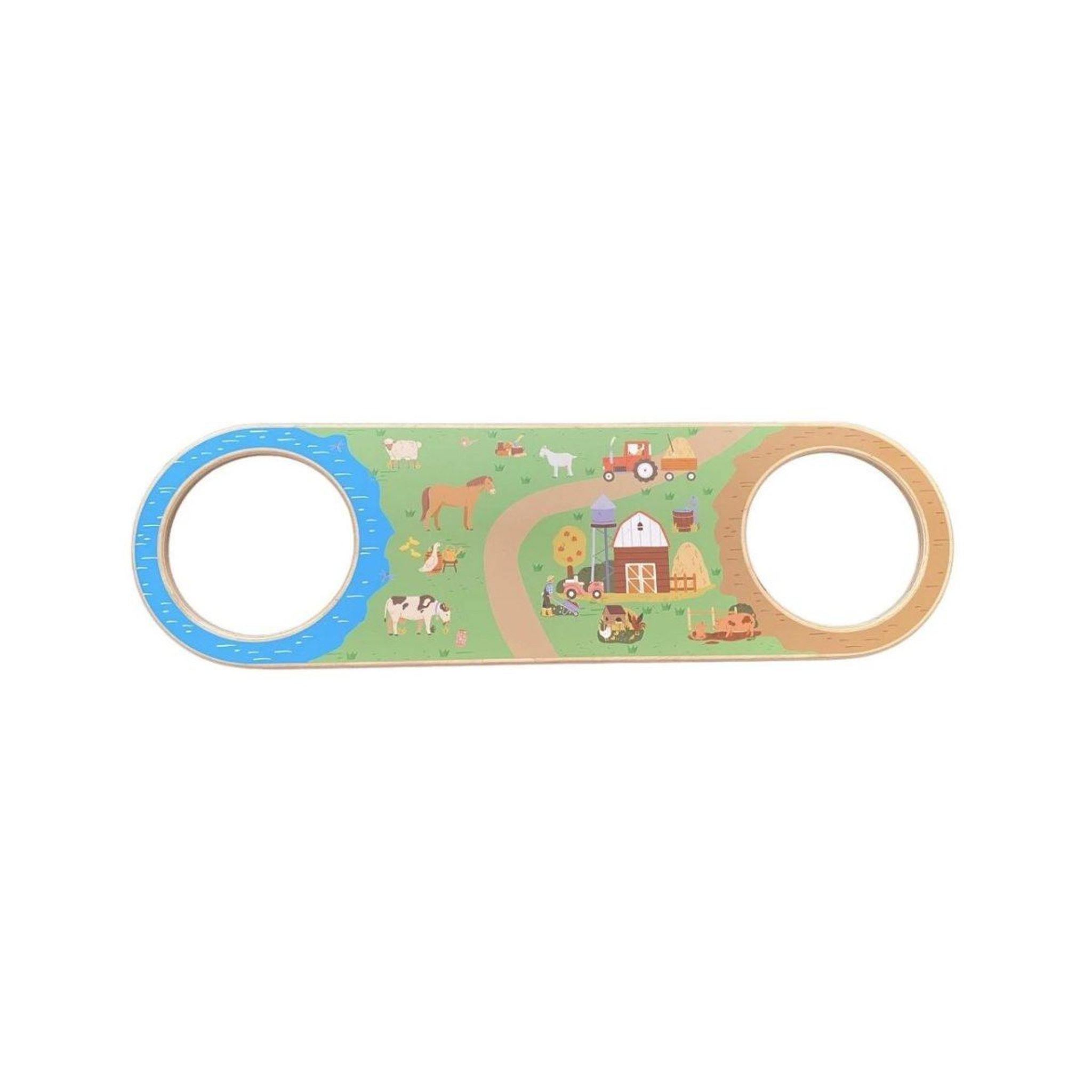 BAAVI Balance play en bois - ferme
