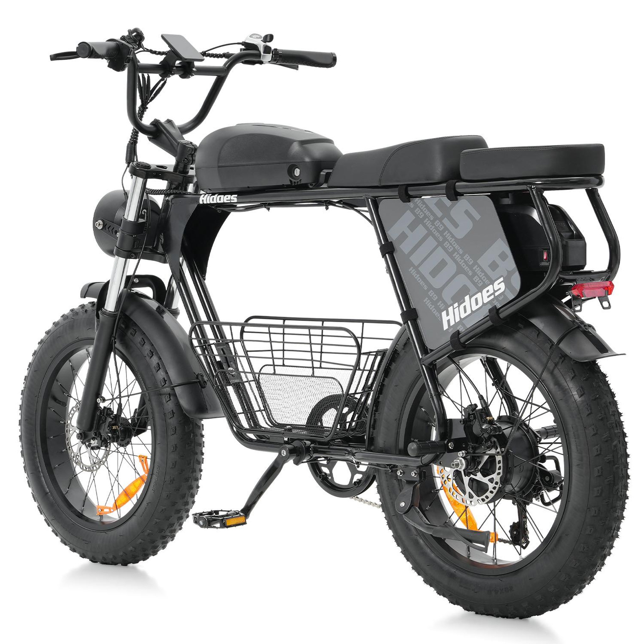 Voir la diapositive 6 : HIDOES Vélo électrique Hidoes B9, double batterie 1623 Wh, pneus larges 20 pouces, noir