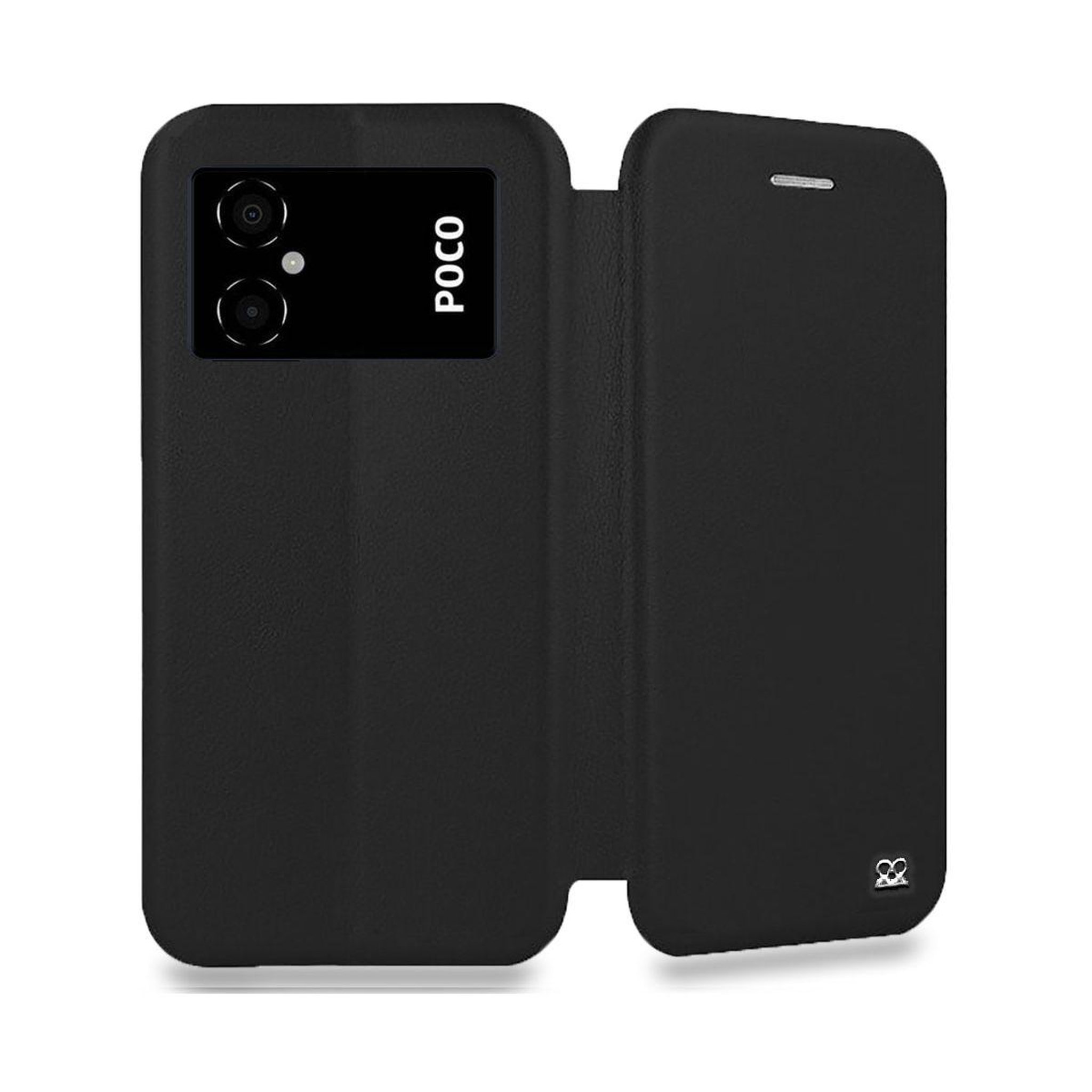 Voir la diapositive 4 : IBROZ Etui xiaomi poco m4 5g cuir noir