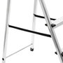 Voir la diapositive 3 : FIVE Escabeau 5 Marches Aluminium  Stool  173cm Noir