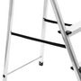 Voir la diapositive 3 : FIVE Escabeau 5 Marches Aluminium  Stool  173cm Noir