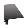 Voir la diapositive 4 : Paris Prix Table Design en Verre  Trinidad  160cm Noir