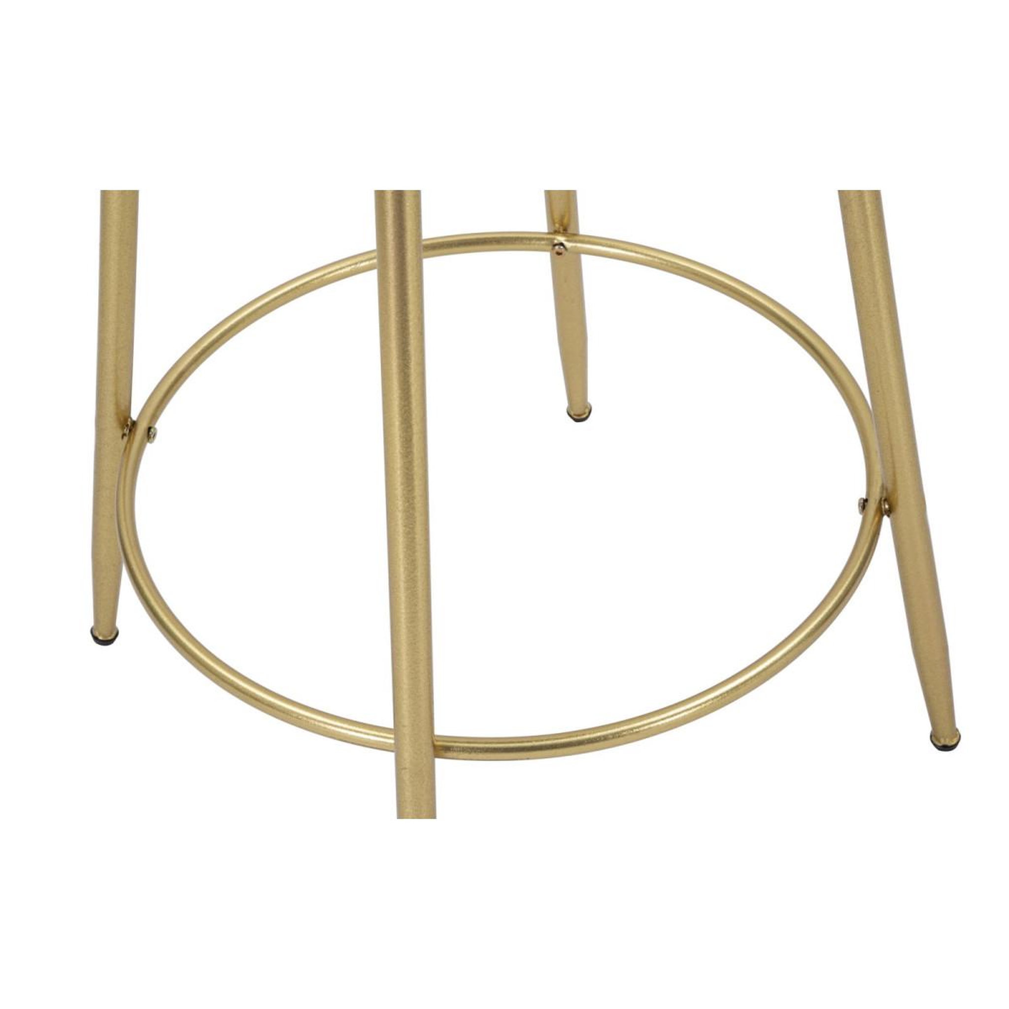 Voir la diapositive 5 : Paris Prix Table de bar miroir  circle  105cm or