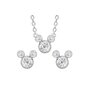 SC CRYSTAL Parure collier et boucles d'oreilles Disney - Mickey