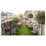 Voir la diapositive 2 : FIFTYGRASS Gazon synthétique Teo - 22 mm - Bobinot de 1m*5m - Jardin / Terasse / Balcon