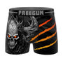 Voir la diapositive 3 : FREEGUN Lot de 4 boxers homme Rock Da Summer