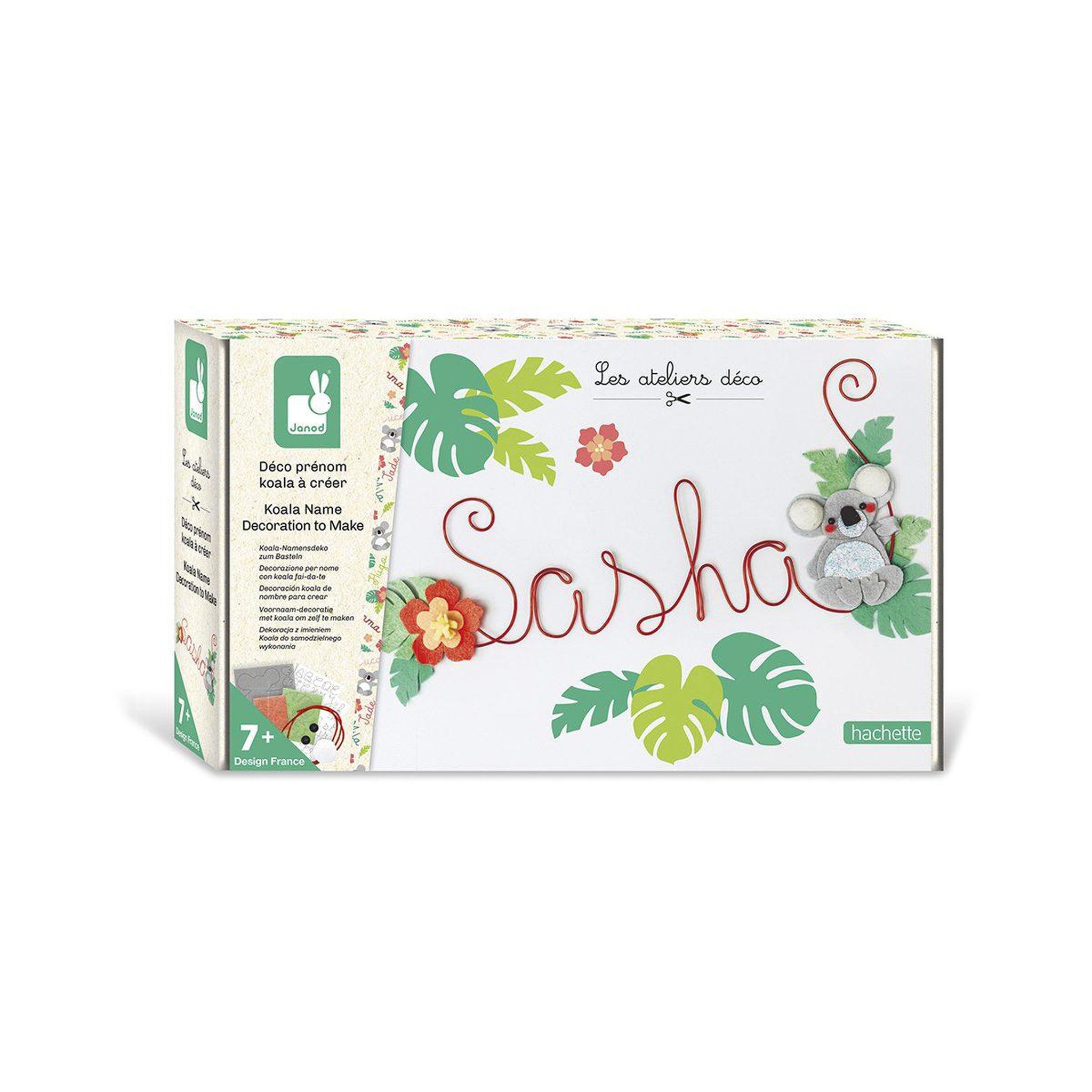 Voir la diapositive 3 : JANOD Deco prenom koala a creer