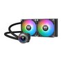 Voir la diapositive 1 : Thermaltake THERMALTAKE TH240 V2 A-RGB Sync - Watercooling AIO - 2x120mm