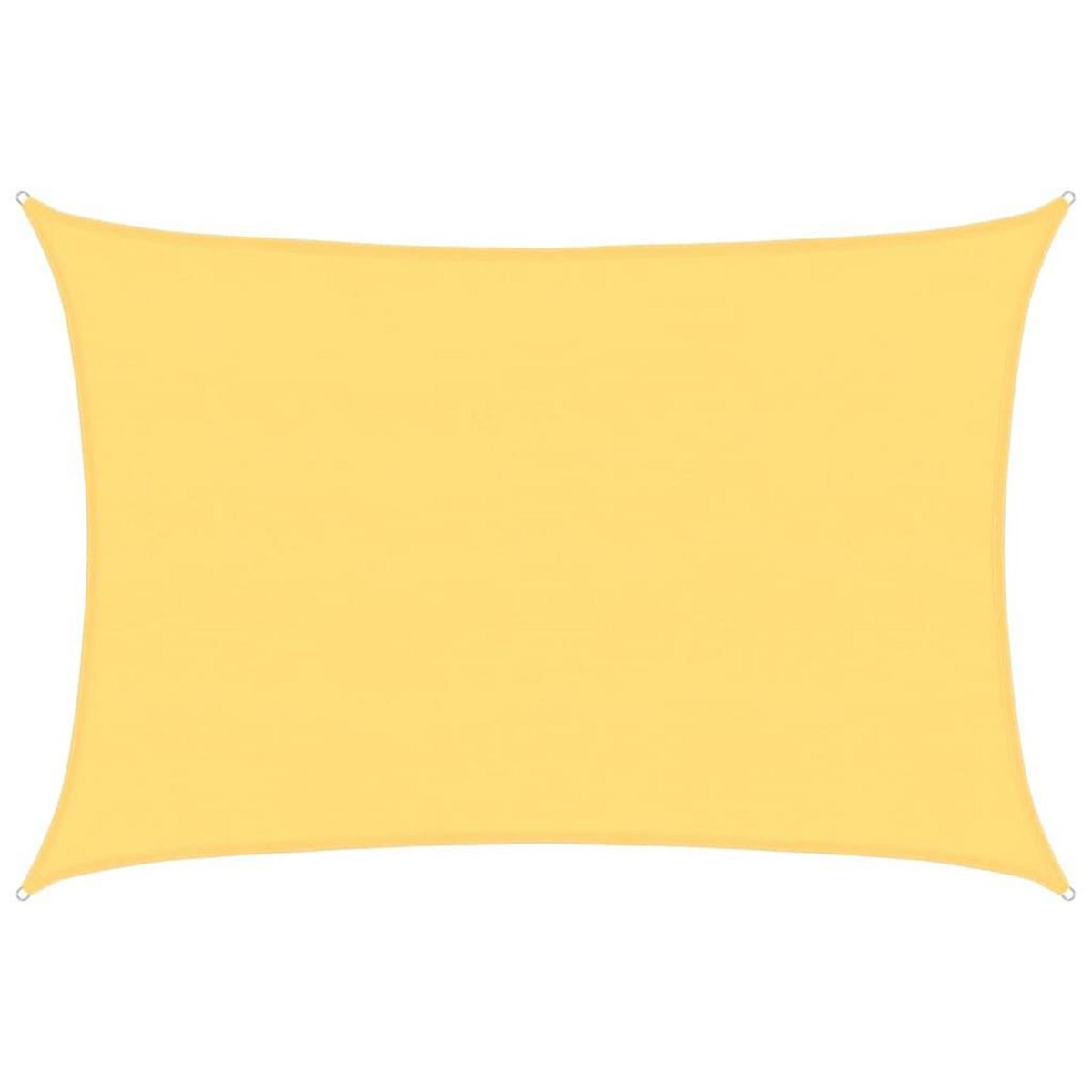 VIDAXL Voile d'ombrage 160 g/m^2 Beige 5x6 m PEHD