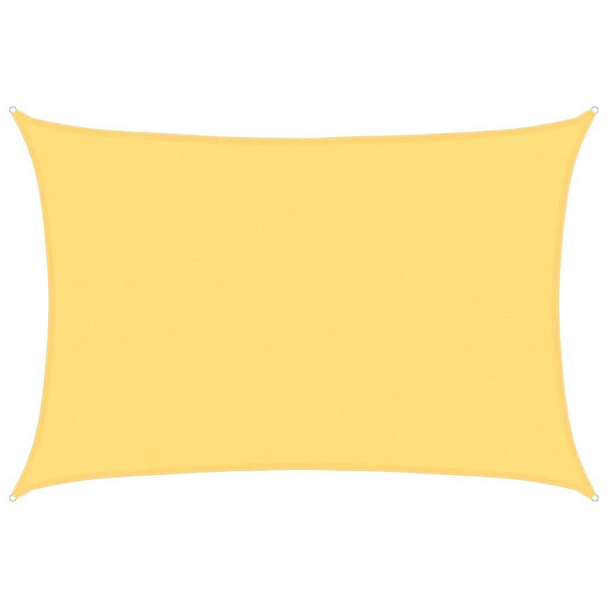 VIDAXL Voile d'ombrage 160 g/m^2 Beige 5x6 m PEHD