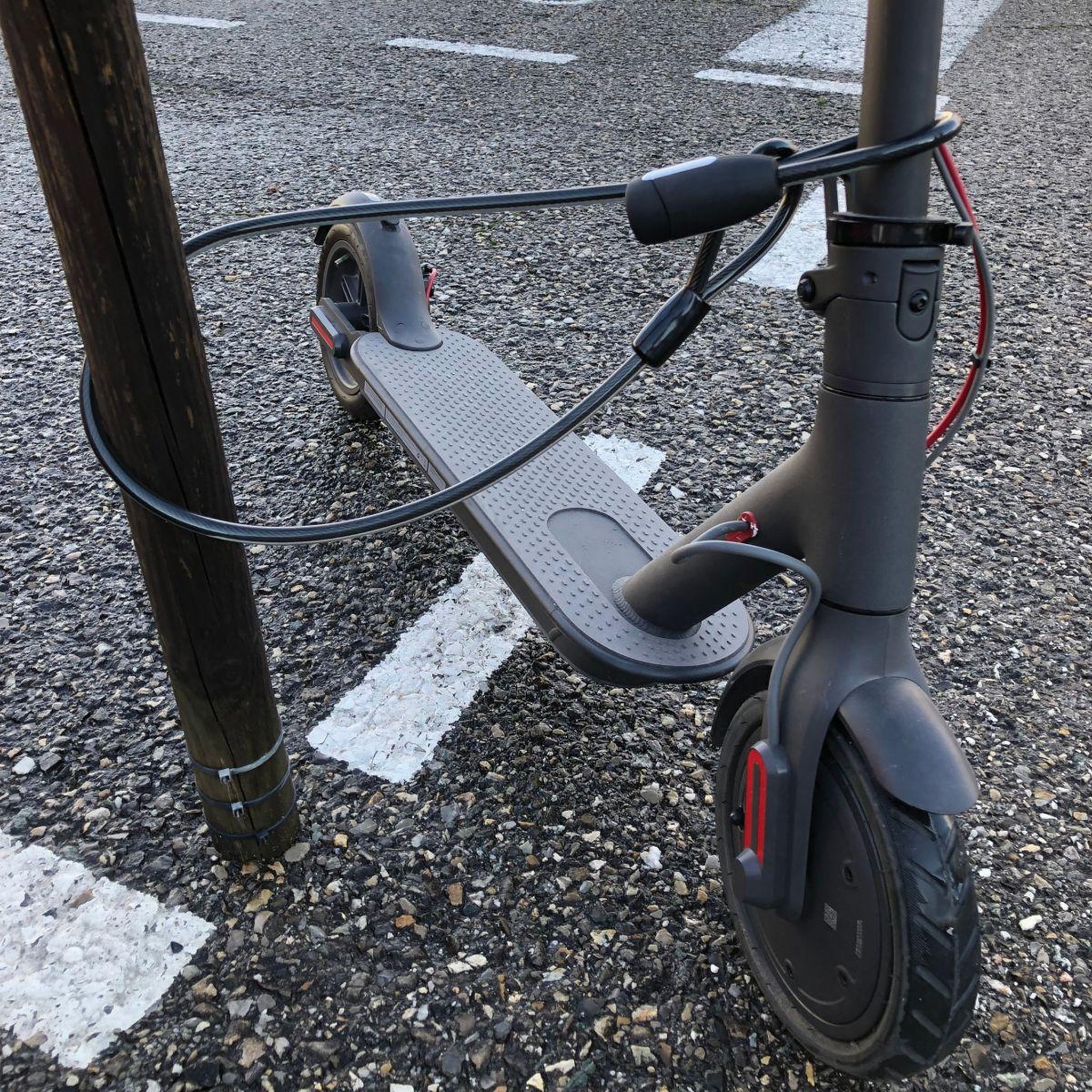 Voir la diapositive 5 : TNB Antivol cable à boucle - noir