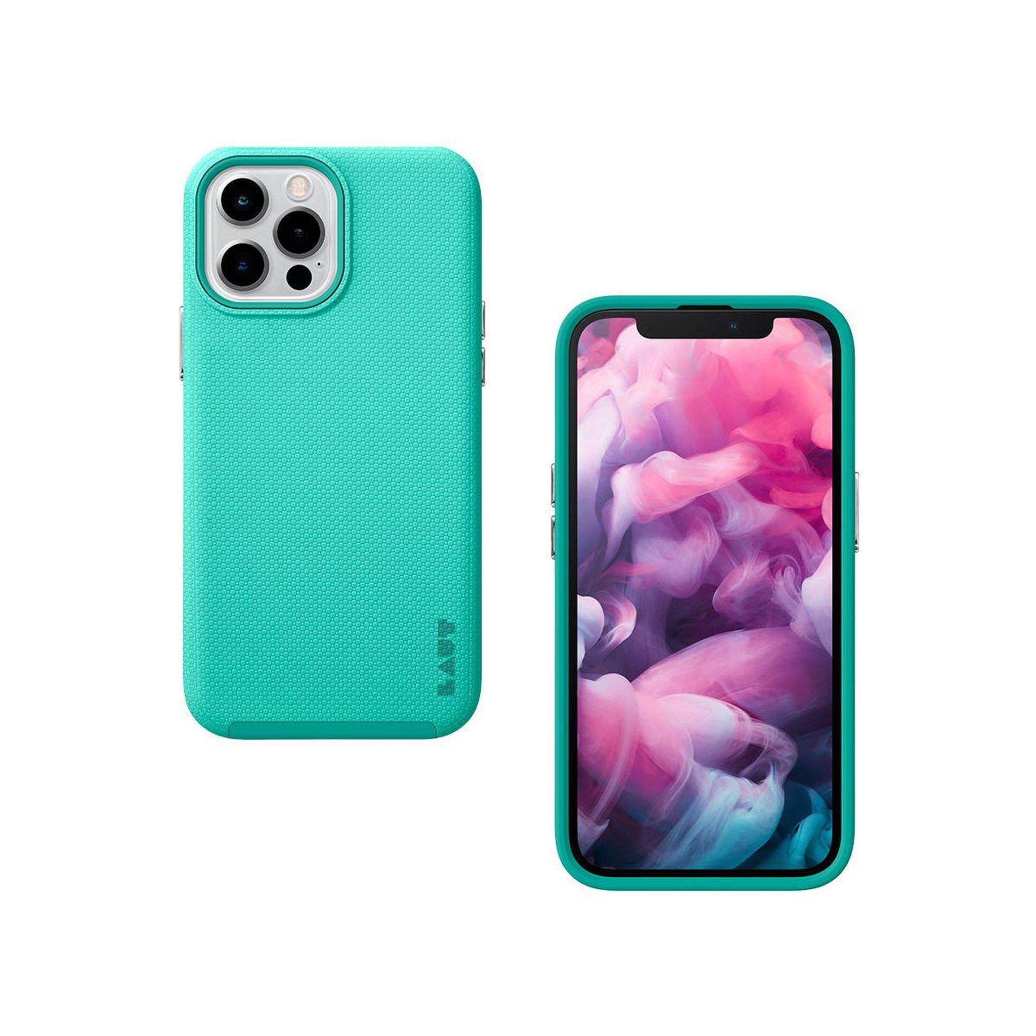 Voir la diapositive 3 : LAUT Coque iPhone 13 Pro Max Shied vert
