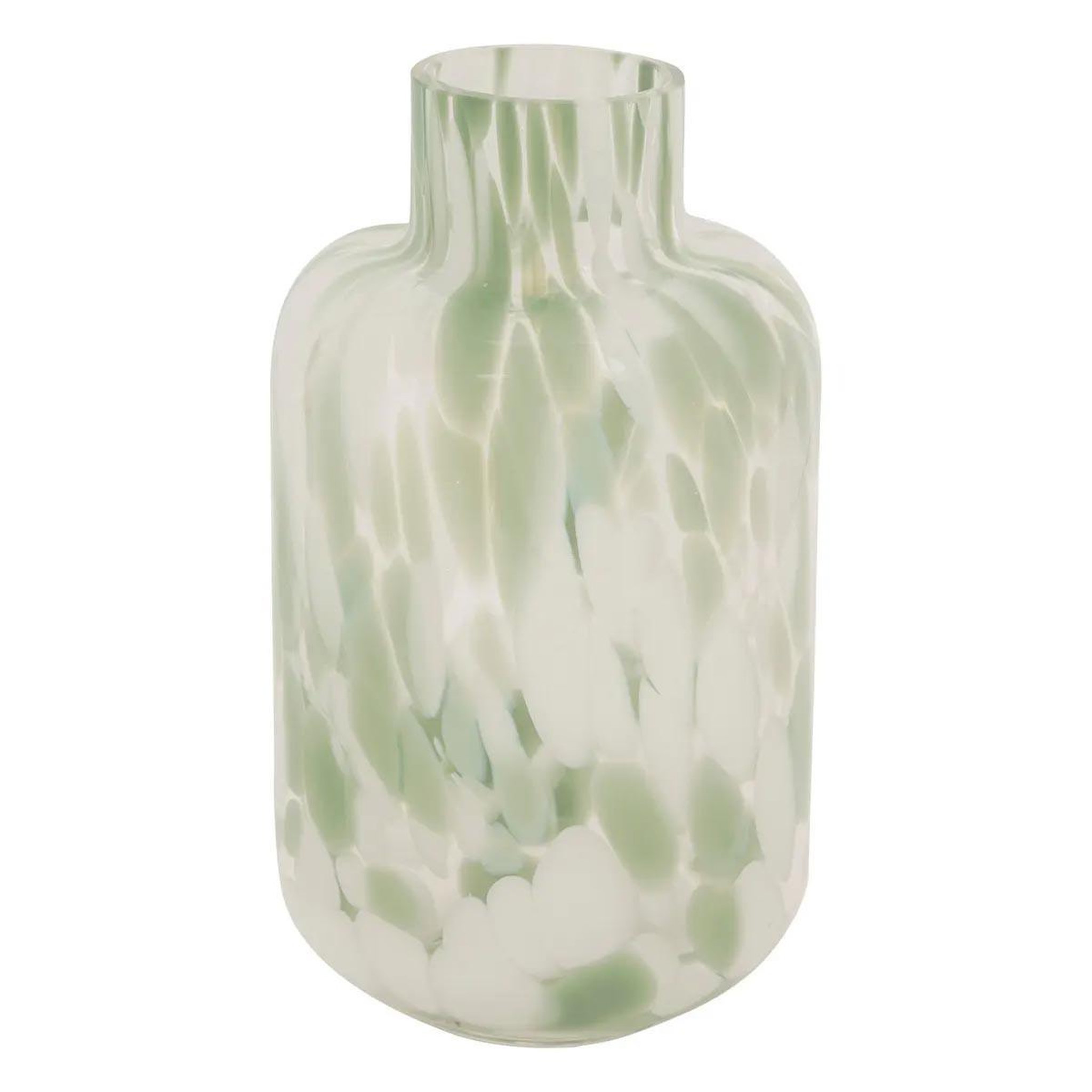 ATMOSPHERA Vase déco en verre  arvo  21cm vert