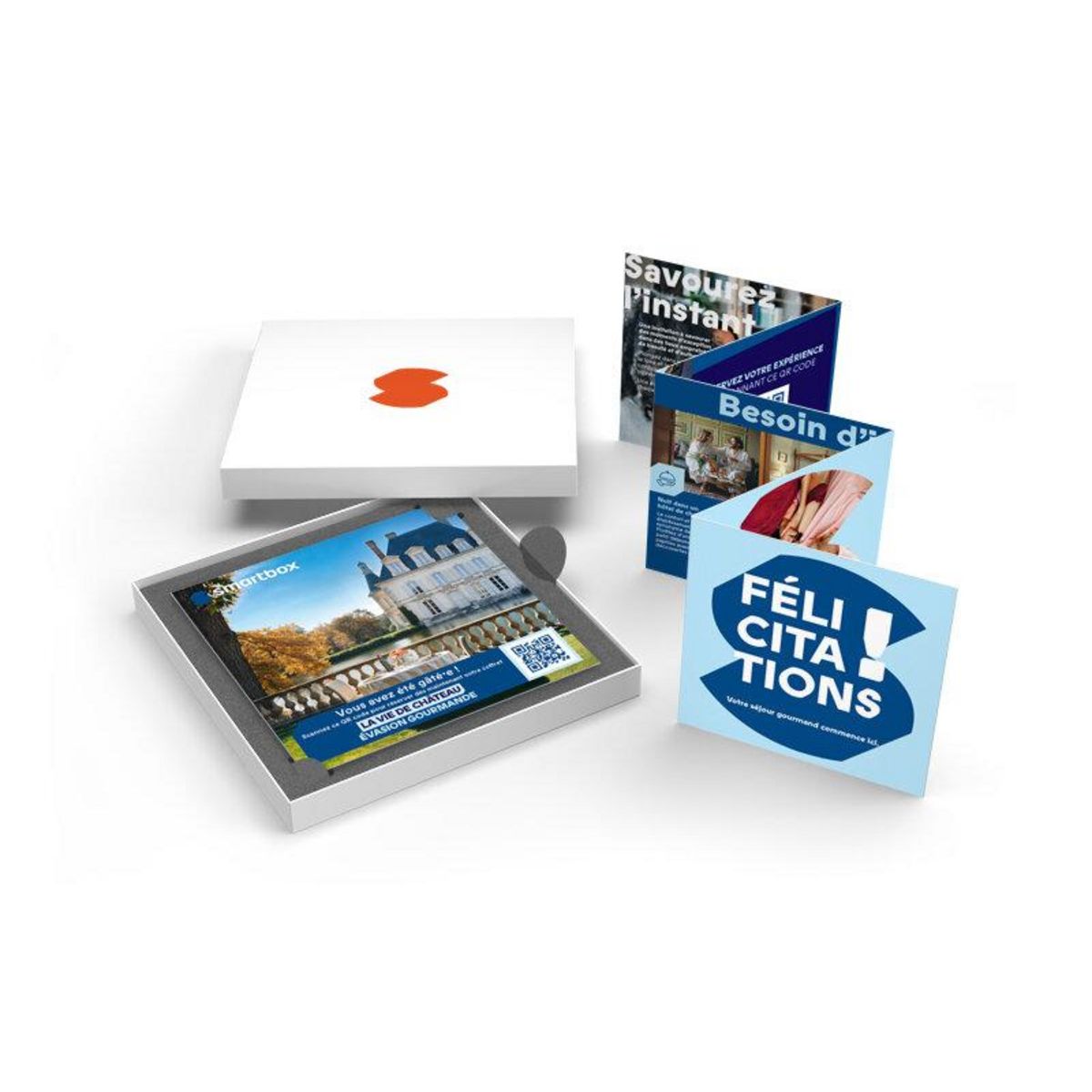 Smartbox La vie de château Évasion gourmande - Coffret Cadeau Séjour