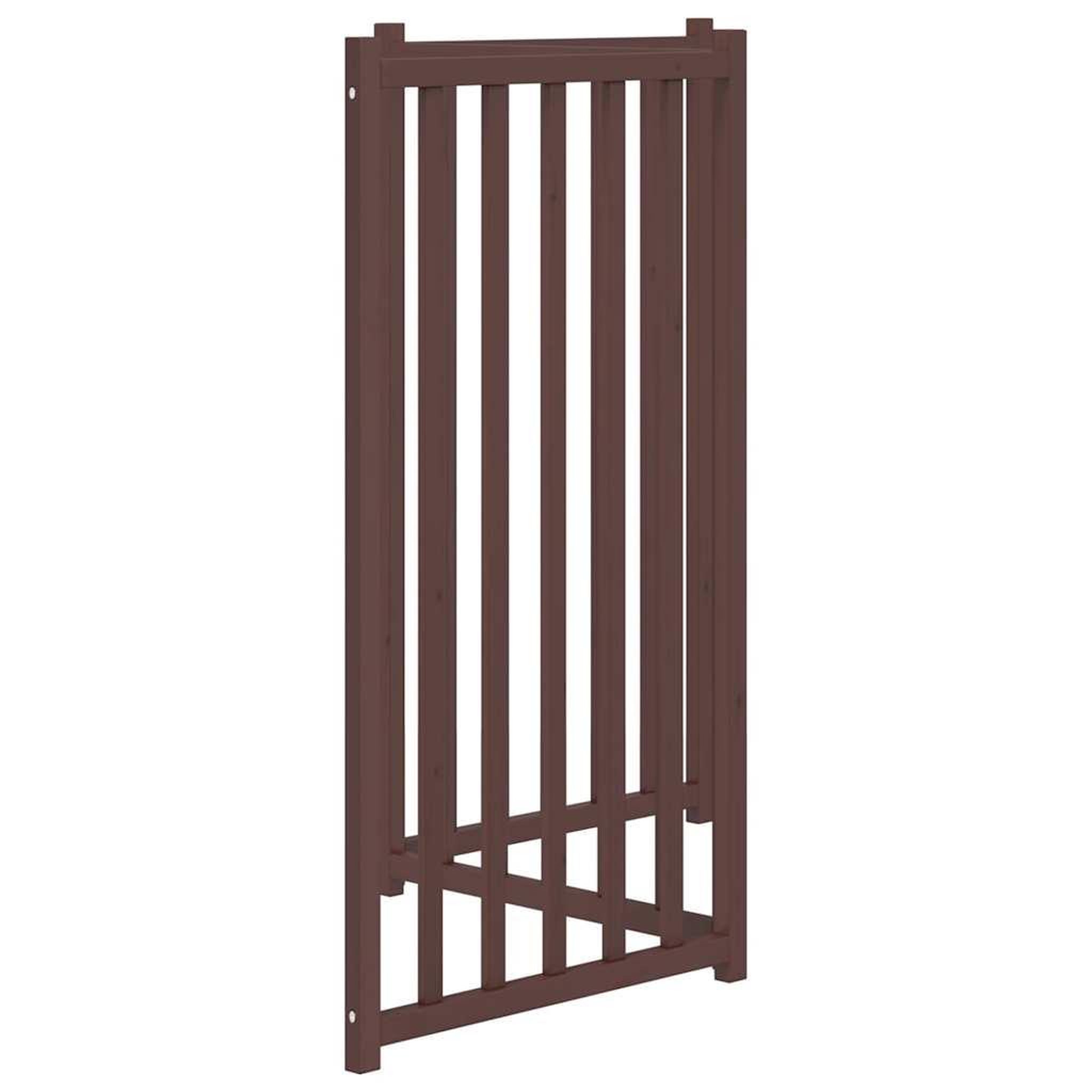 Voir la diapositive 5 : VIDAXL Barriere pour chien pliable 3 panneaux 150 cm bois sapin massif