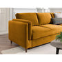 Voir la diapositive 5 : LISA DESIGN Brooke - canapé d'angle droit - convertible avec coffre - 4 places - en velours