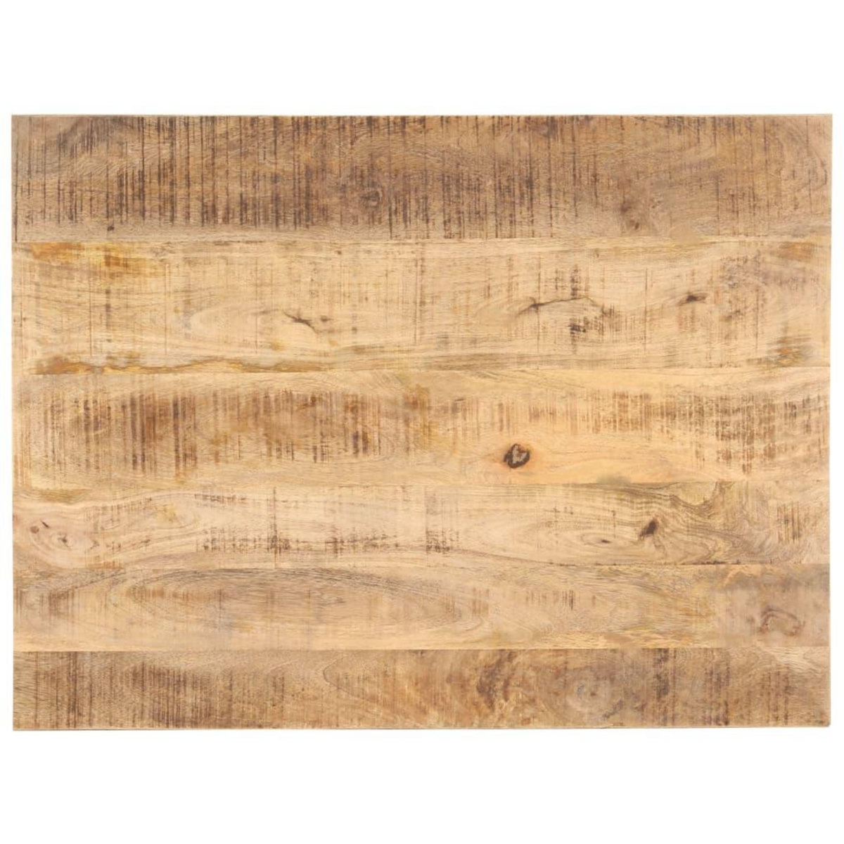VIDAXL Dessus de table Bois de manguier solide 25-27 mm 90x60 cm