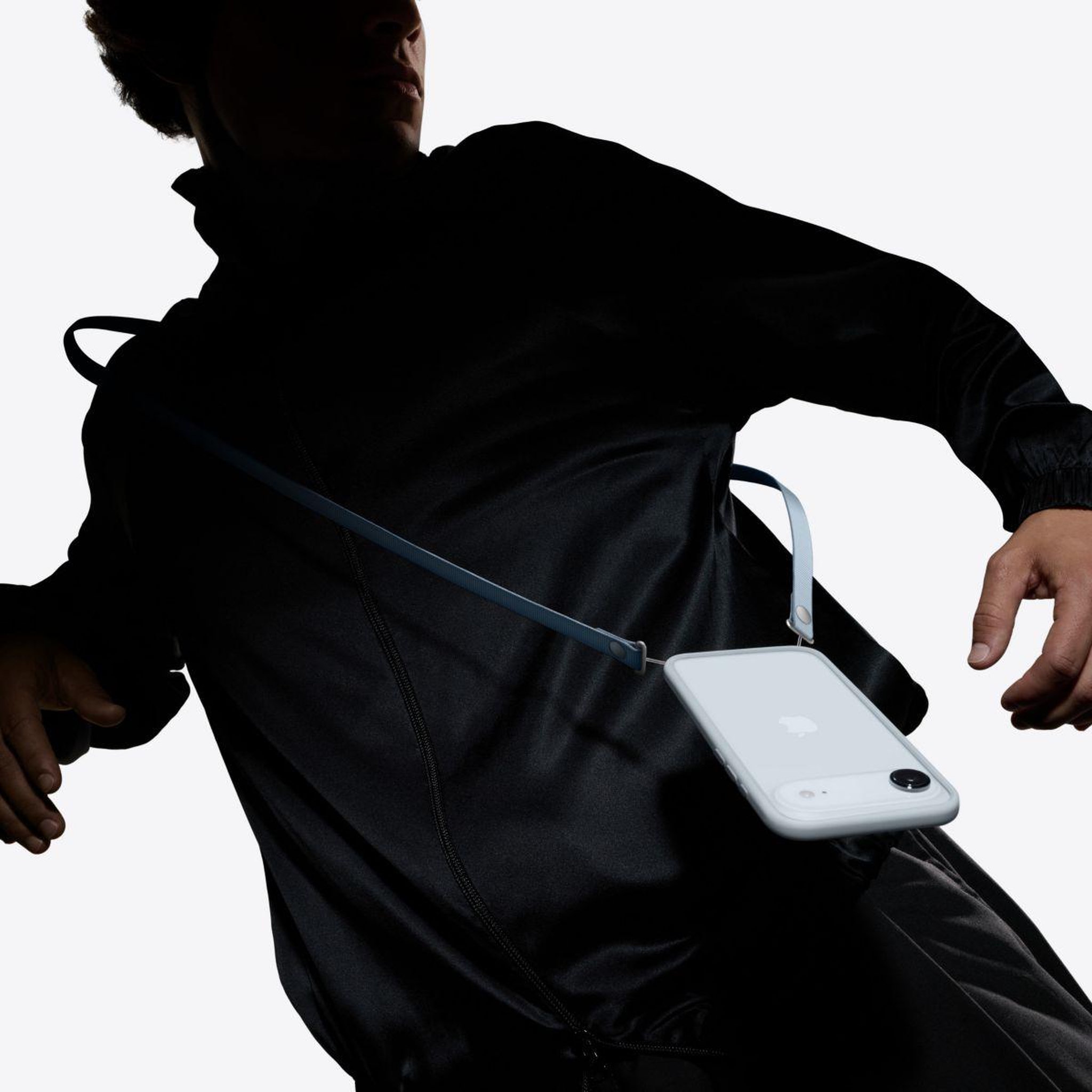 Voir la diapositive 3 : APPLE Bandoulière bandoulière gris clair