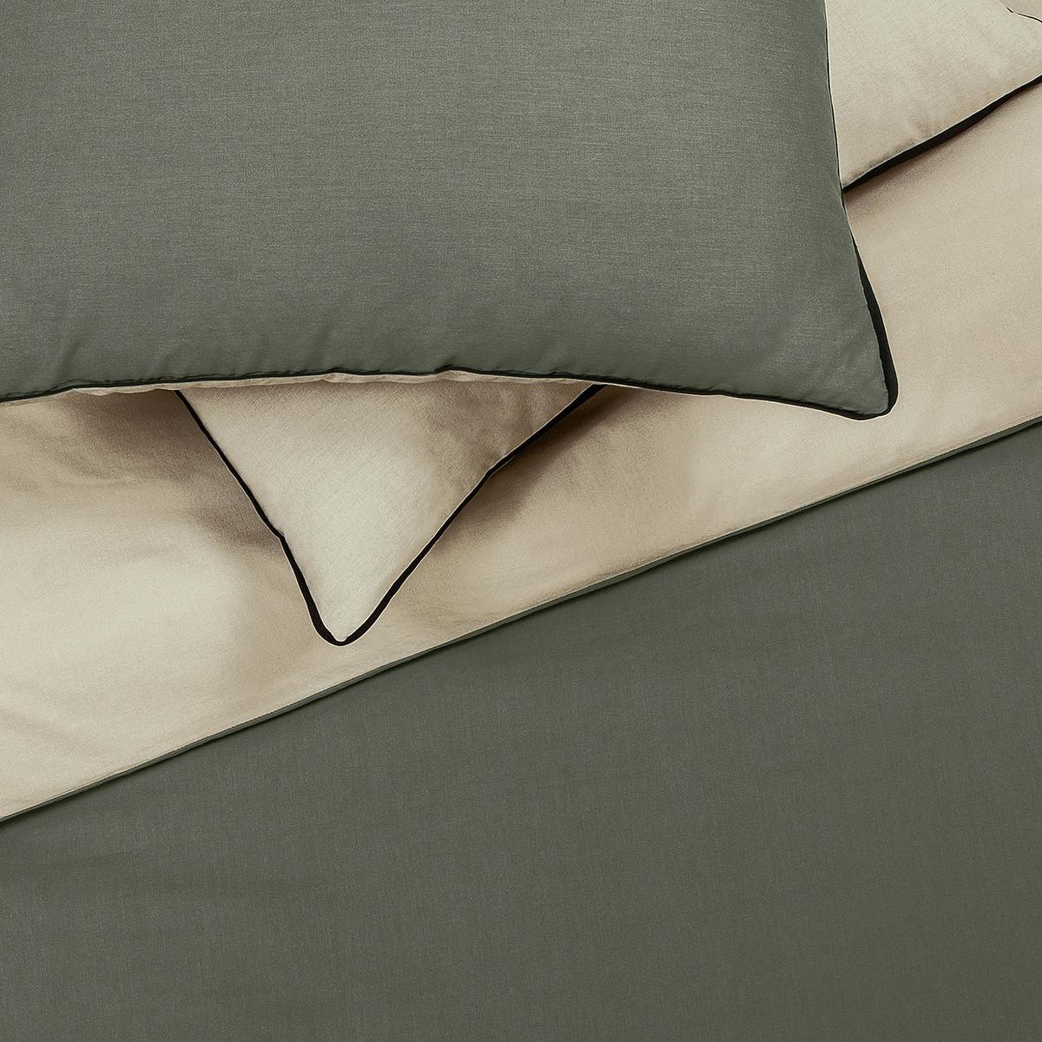 Voir la diapositive 4 : FUTURE HOME Parure de lit double bicolore
