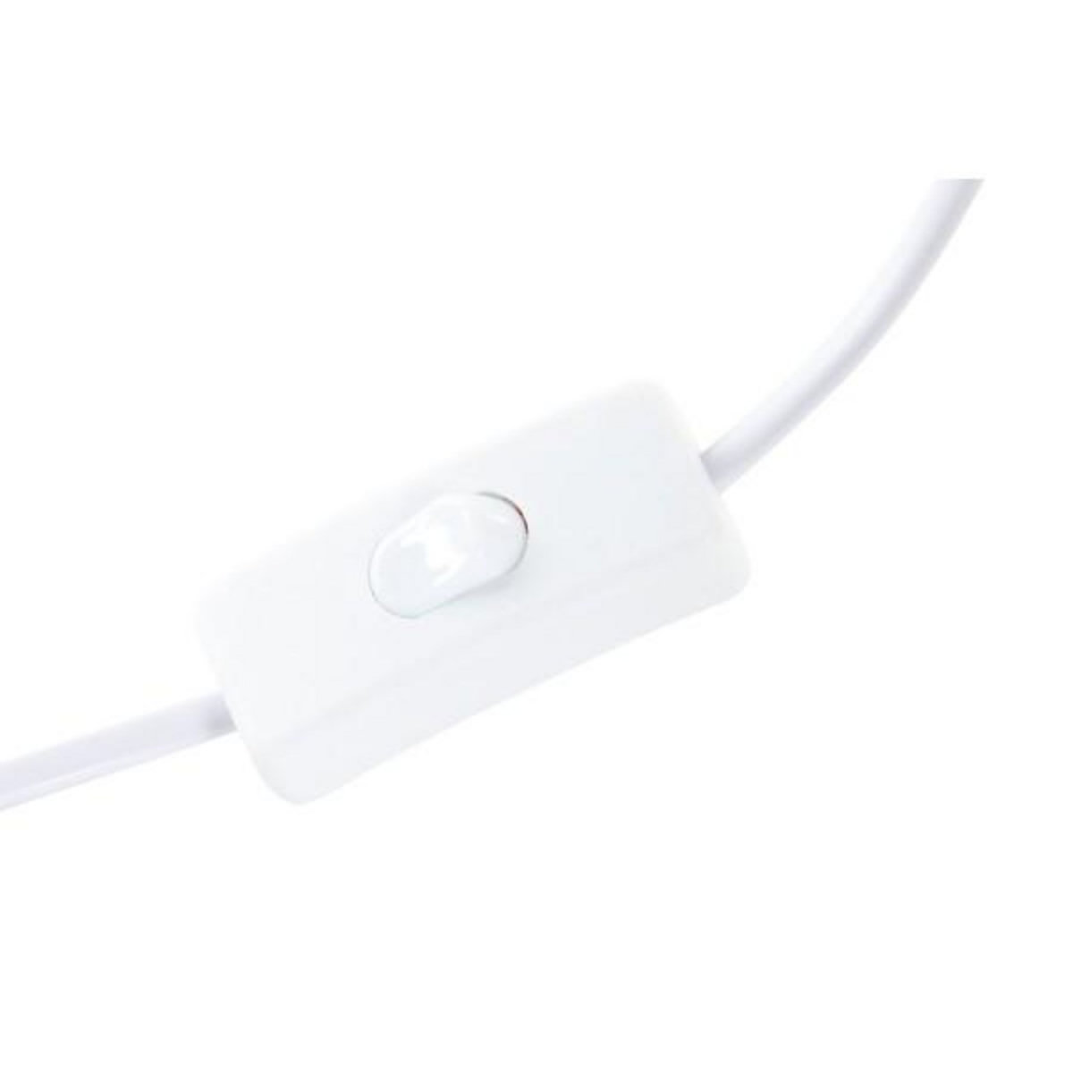 MARKET24 Lampe de bureau DKD Home Decor Rouge Résine Rose clair 220 V 50 W 30 x 30 x 49 cm (2 Unités)