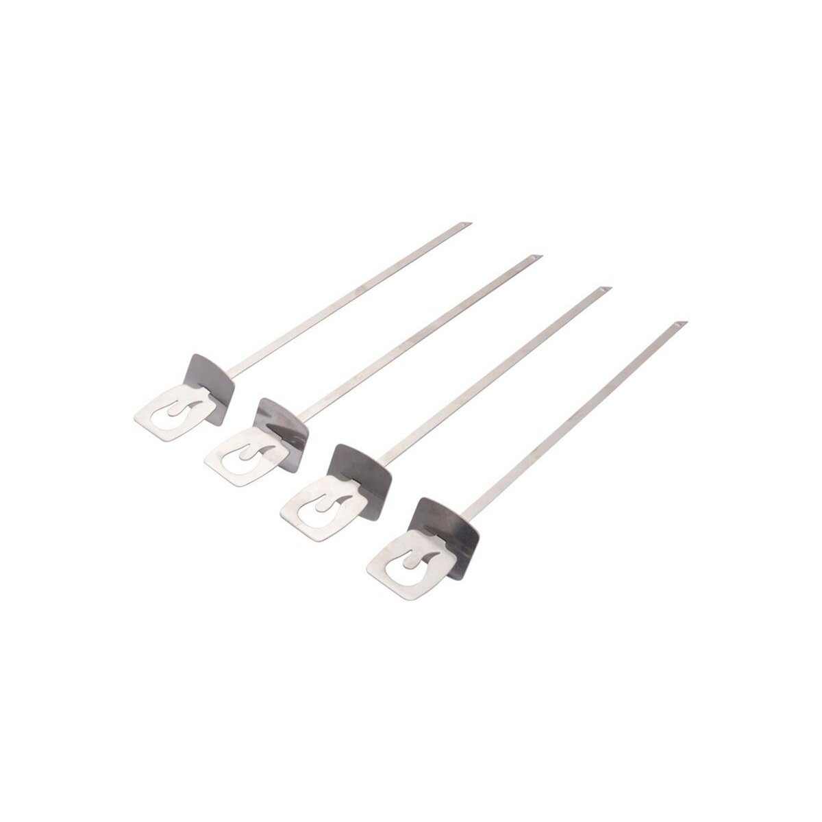 CHAR-BROIL Lot de 4 brochettes en inox Grill+® - Char-Broil