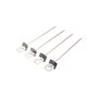 Voir la diapositive 1 : CHAR-BROIL Lot de 4 brochettes en inox Grill+® - Char-Broil