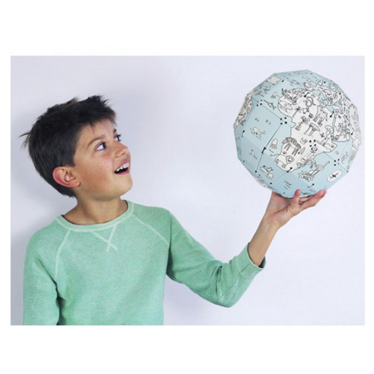 PIROUETTE CACAHOUETE Kit creatif terre a colorier -