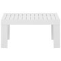 Voir la diapositive 5 : VIDAXL Salon de jardin 3 pcs avec coussins Plastique Blanc