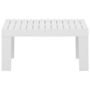 Voir la diapositive 5 : VIDAXL Salon de jardin 3 pcs avec coussins Plastique Blanc