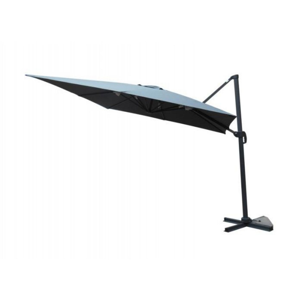 Paris Prix Parasol Déporté avec  Housse  300cm Gris