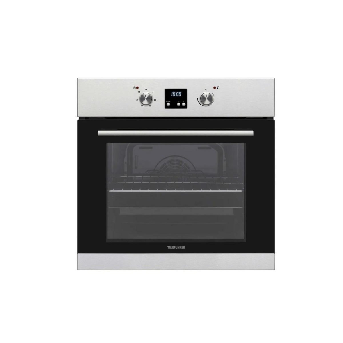 TELEFUNKEN Four intégrable multifonction 65l 56.5cm pyrolyse inox - TFKMP64X2