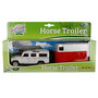 Voir la diapositive 2 : GLOB KIDS Kids Globe Die-cast Land Rover with Horse Trailer 1:32