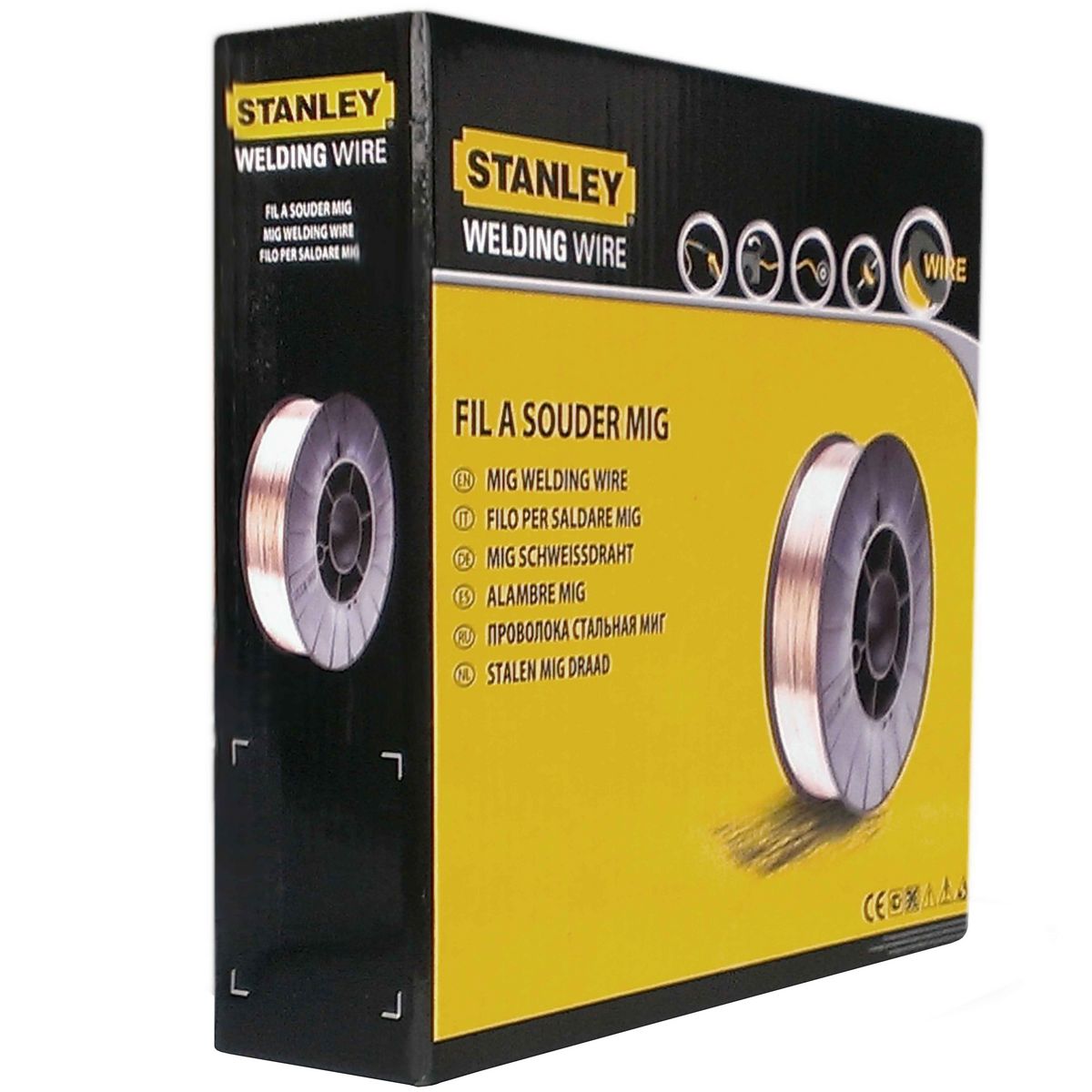 STANLEY Bobine fil acier fourré  Ø0.9mm x 200 - 5 Kg
