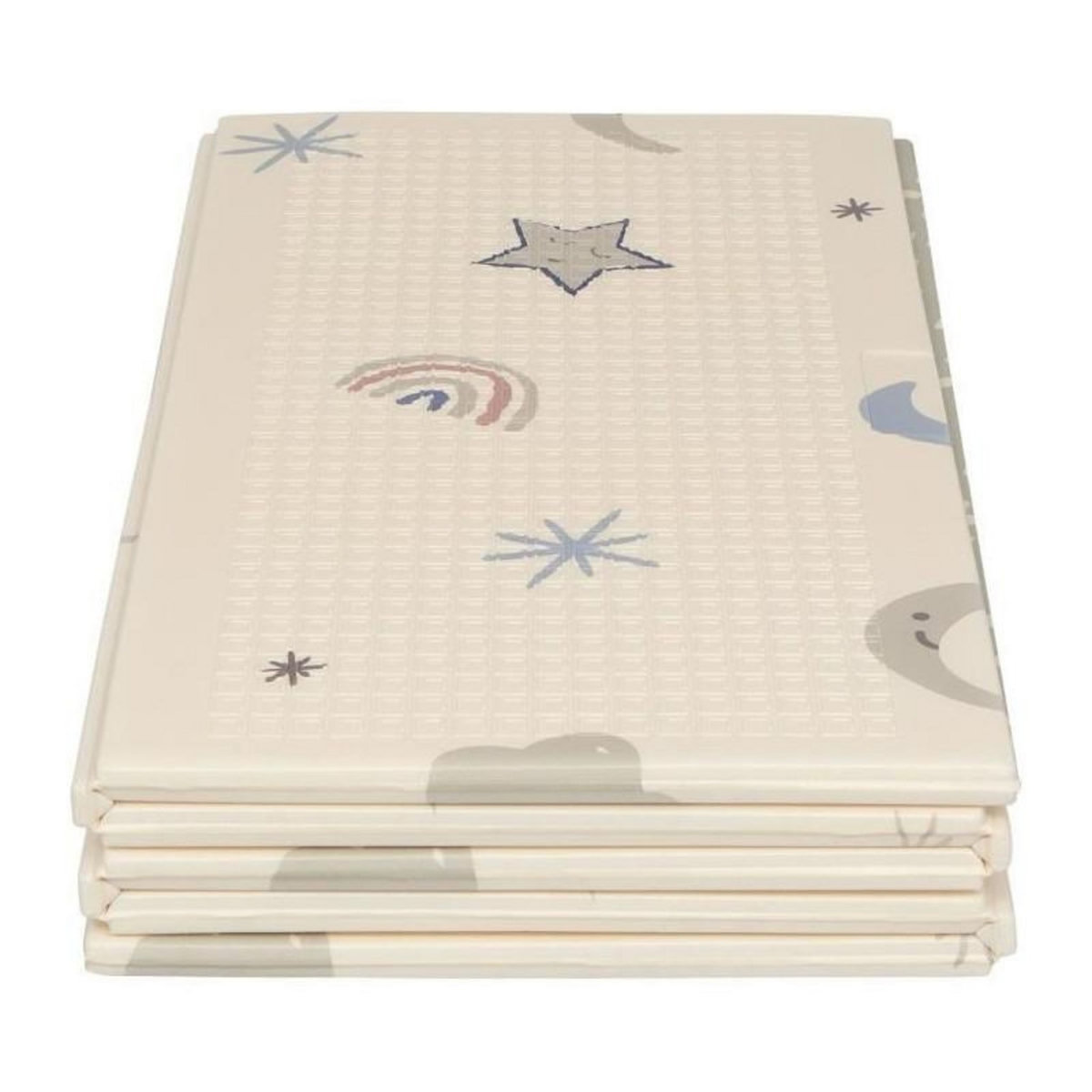 NUBY Tapis d'Éveil Réversible - NUBY - 200 x 150 x 1 cm - Arc-en-Ciel