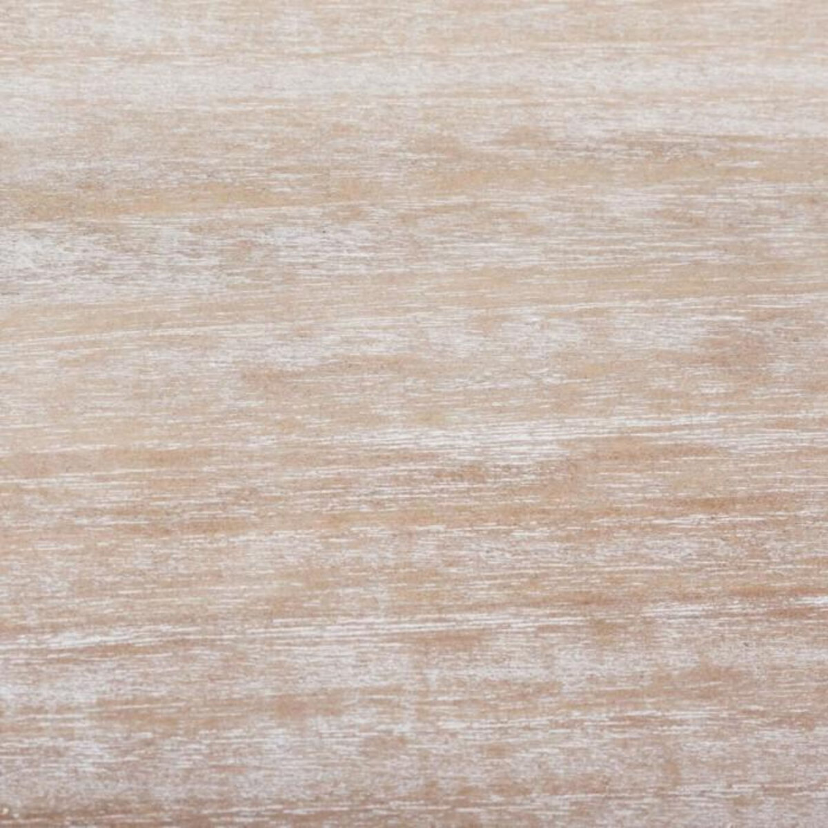 ATMOSPHERA Console Chrysa - 2 tiroirs - Blanc et Bois