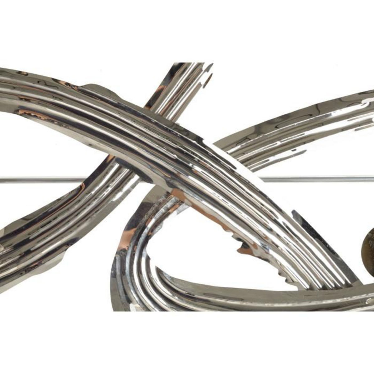 Paris Prix Décoration Murale en Métal  Mondrian  121cm Argent