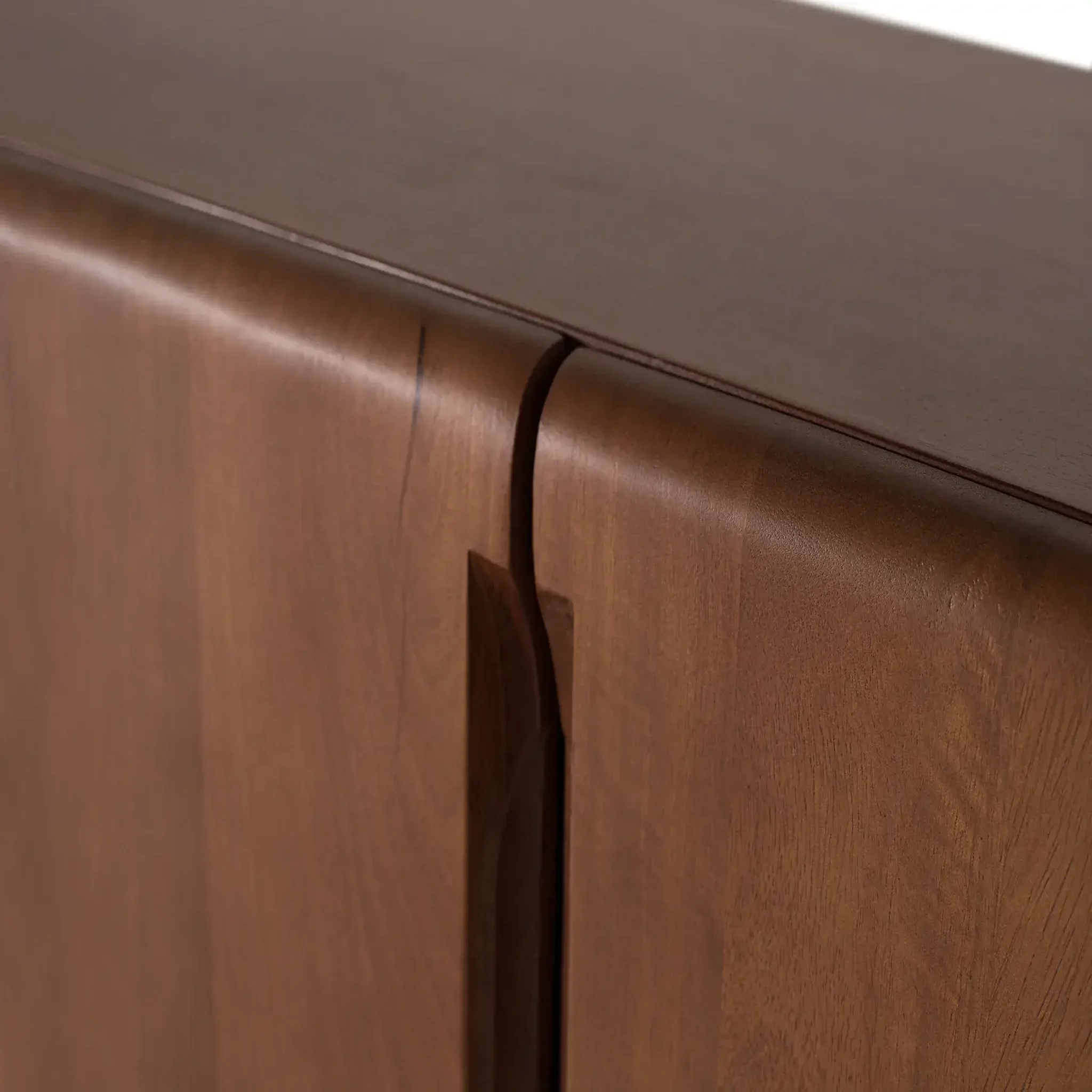 Voir la diapositive 3 : GINER Y COLOMER SL Buffet en bois de manguier 90 cm style scandinave japandi