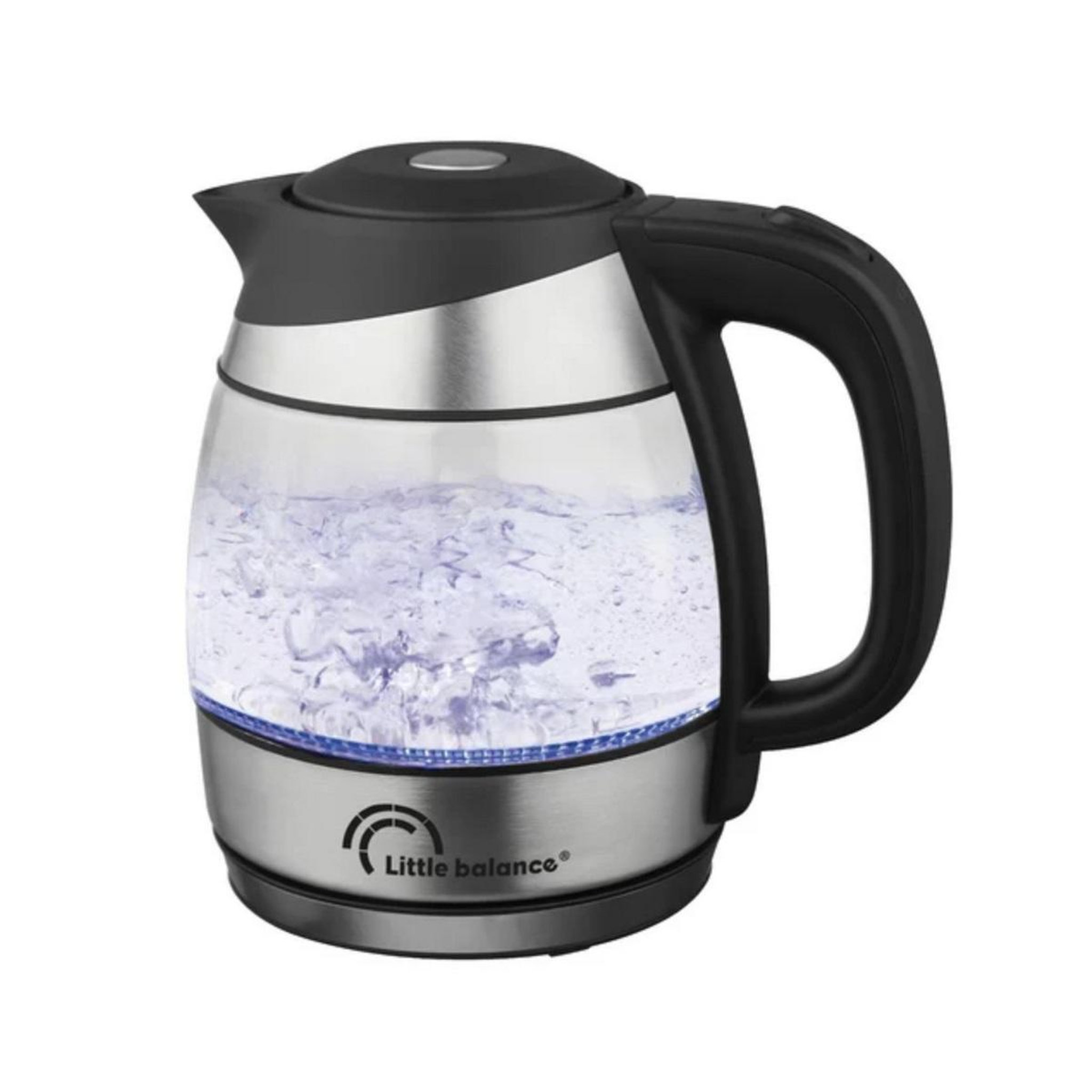 LITTLE BALANCE Bouilloire sans fil 1.2l 1630w verre - 8766