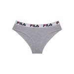 FILA Culotte coton femme Fila 6043 Gris. Coloris disponibles : Gris