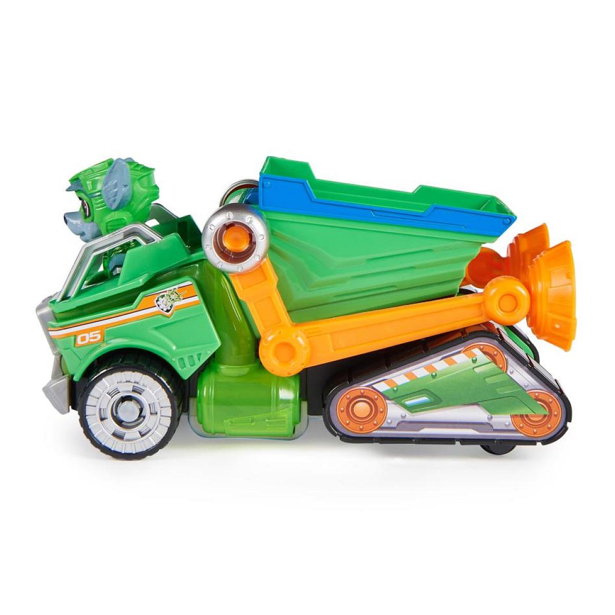 Voir la diapositive 2 : SpinMaster Vehicule + figurine rocky la super patrouille - le film