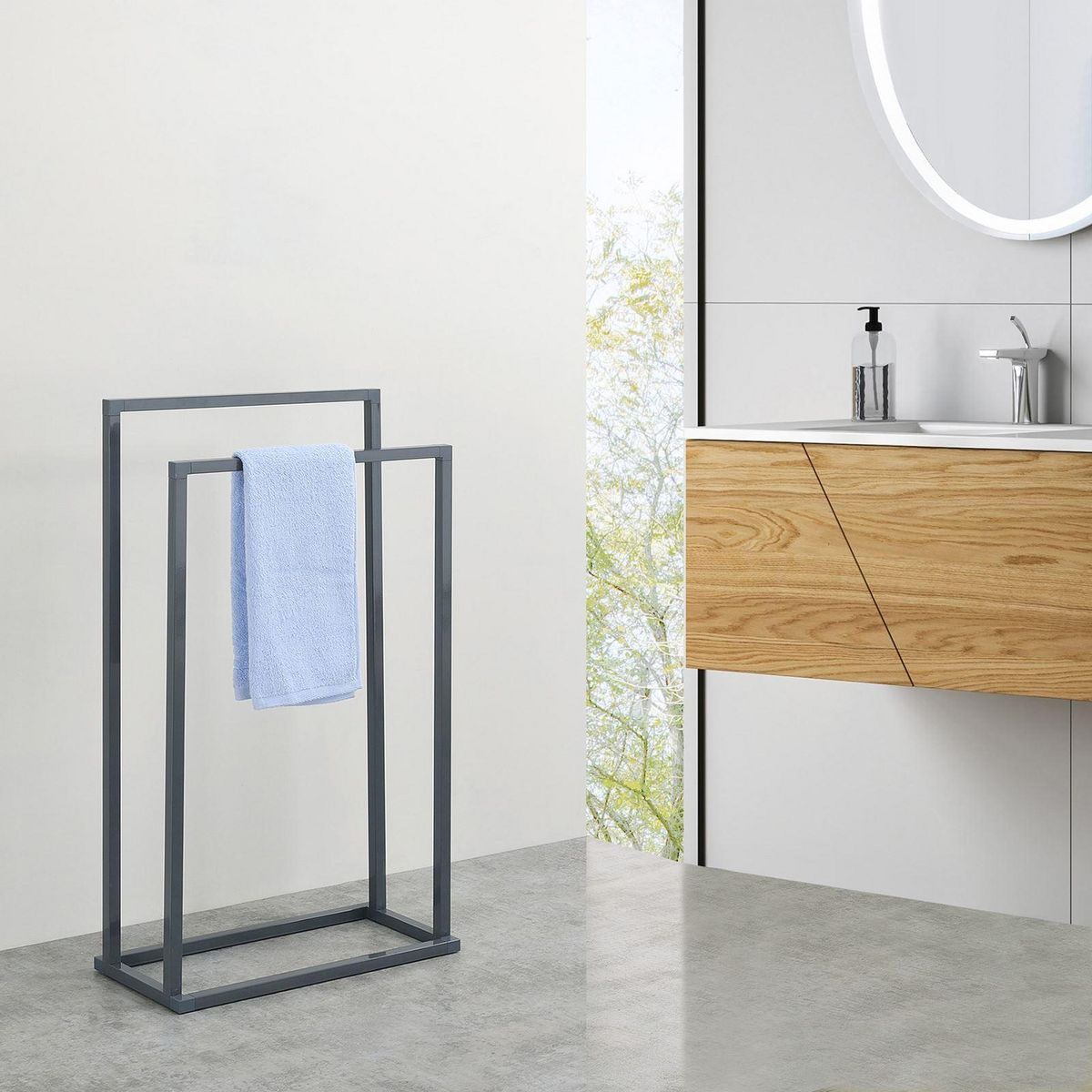 IDIMEX Porte-serviettes MAILO, en métal