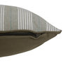 Voir la diapositive 2 : ATMOSPHERA Coussin Déco à Rayures  Groove  38x58cm Vert