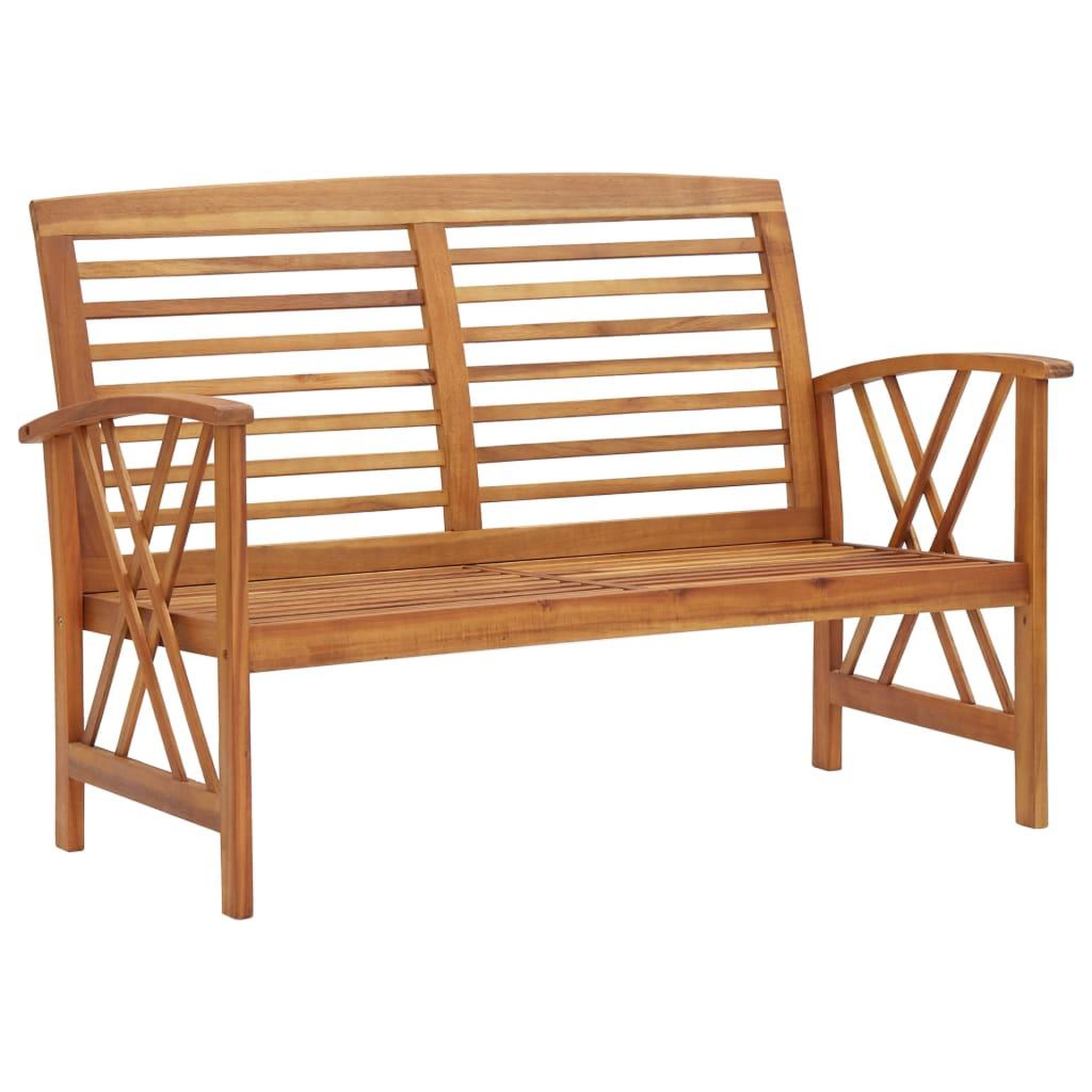 Voir la diapositive 4 : VIDAXL Salon de jardin 3 pcs Bois d'acacia solide