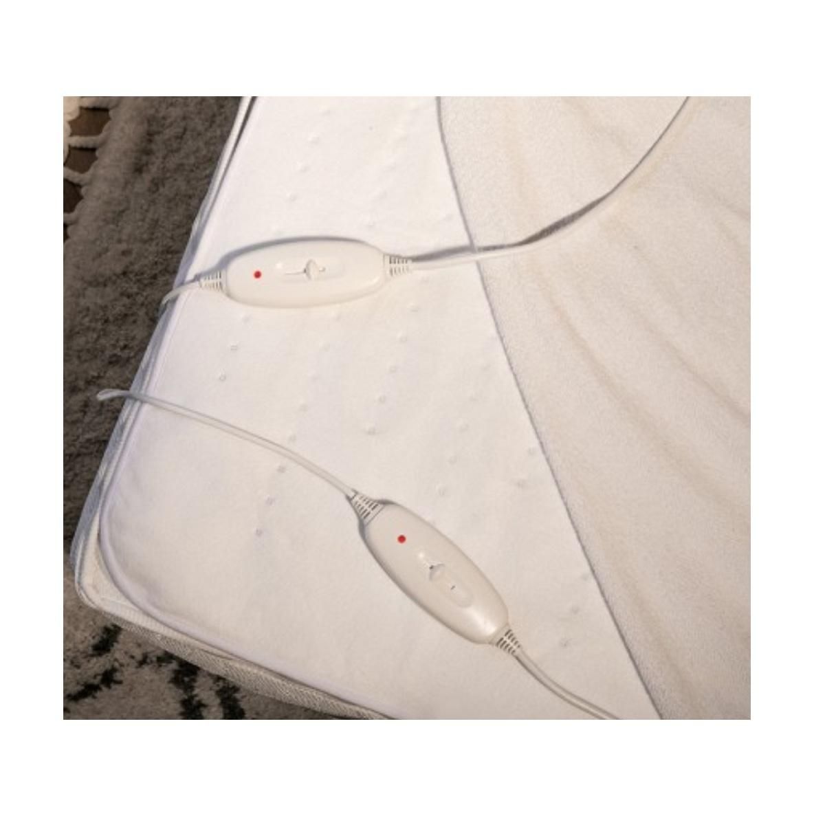 LIVOO Surmatelas chauffant 2 places - DOS217W