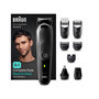 Voir la diapositive 2 : BRAUN Tondeuse multifonction rechargeable noir - MGK3440