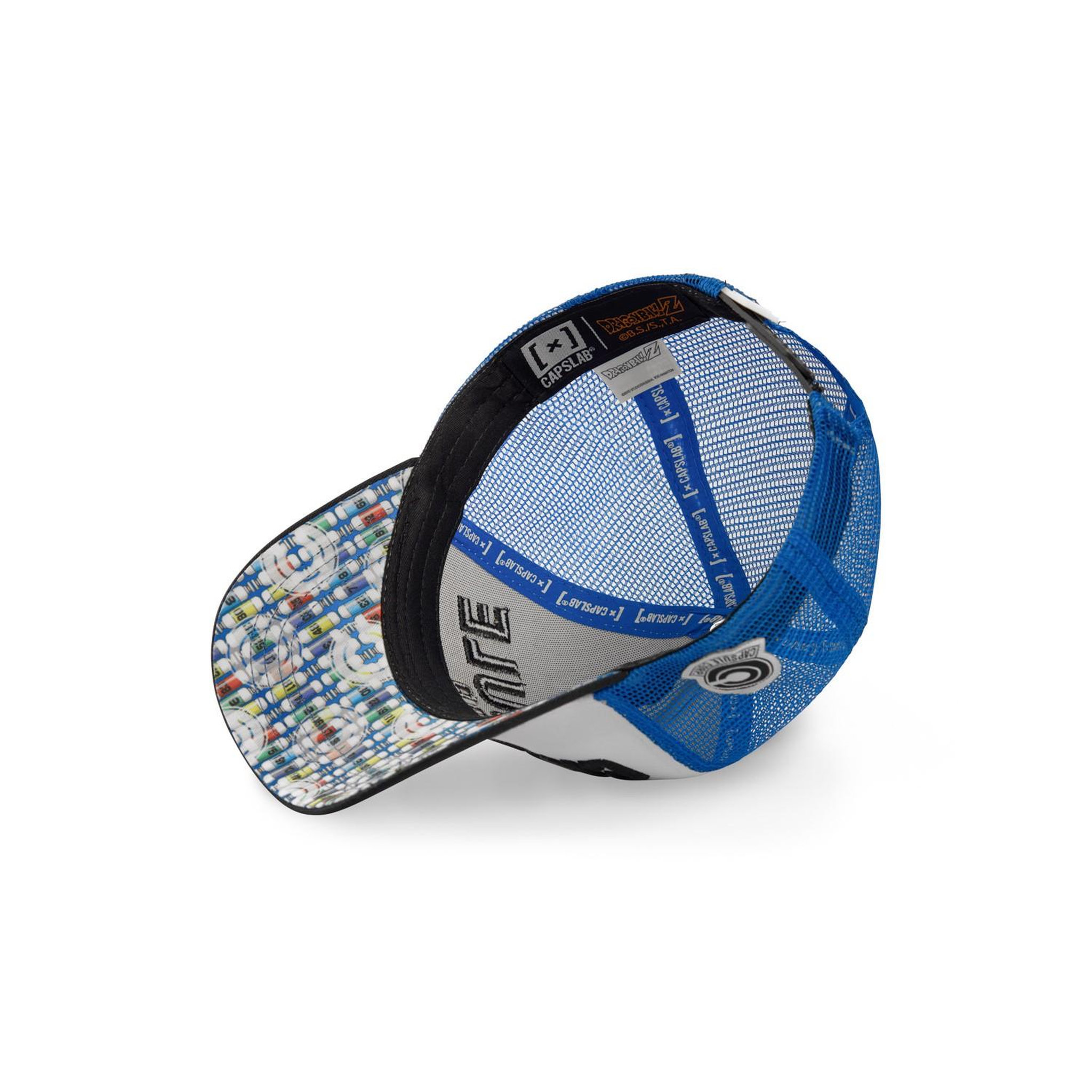 Voir la diapositive 5 : CAPSLAB Casquette Dragon Ball Z Capsule Corp Blanc
