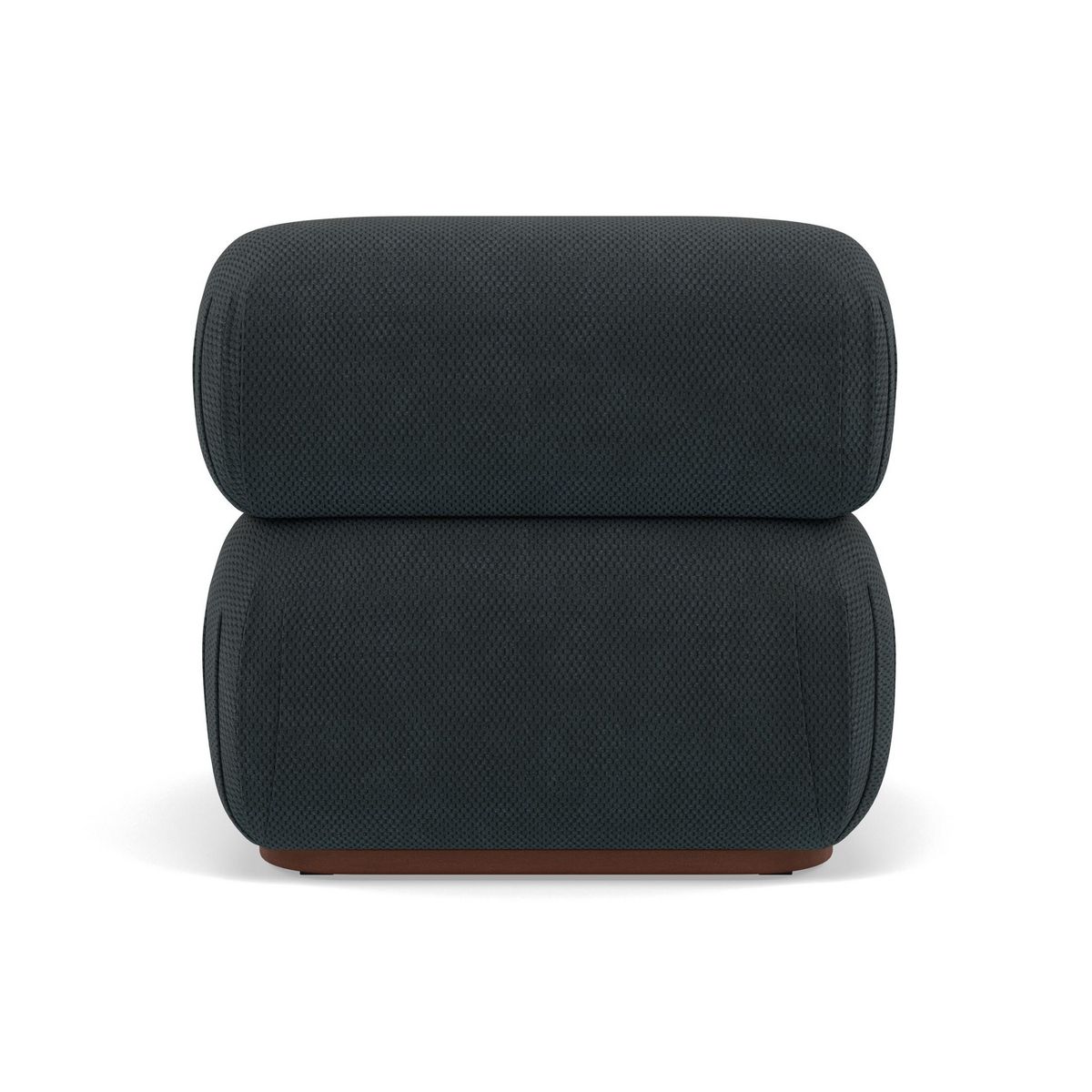 LISA DESIGN Penelope - module d'assise en velours texturé