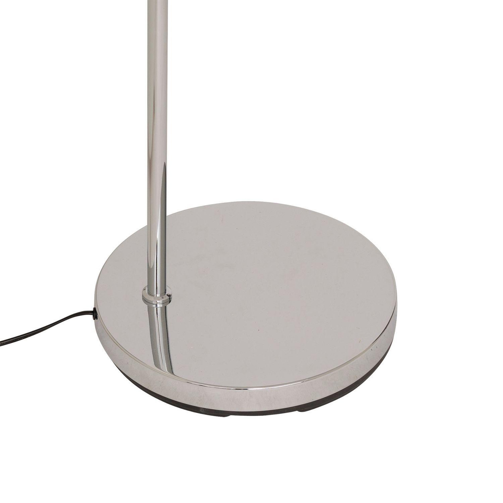 Voir la diapositive 5 : ATMOSPHERA Lampadaire arc en acier floris - h. 177 cm - argent