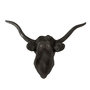 Voir la diapositive 2 : Paris Prix Trophée Mural Déco  Tête de Buffle  42cm Noir