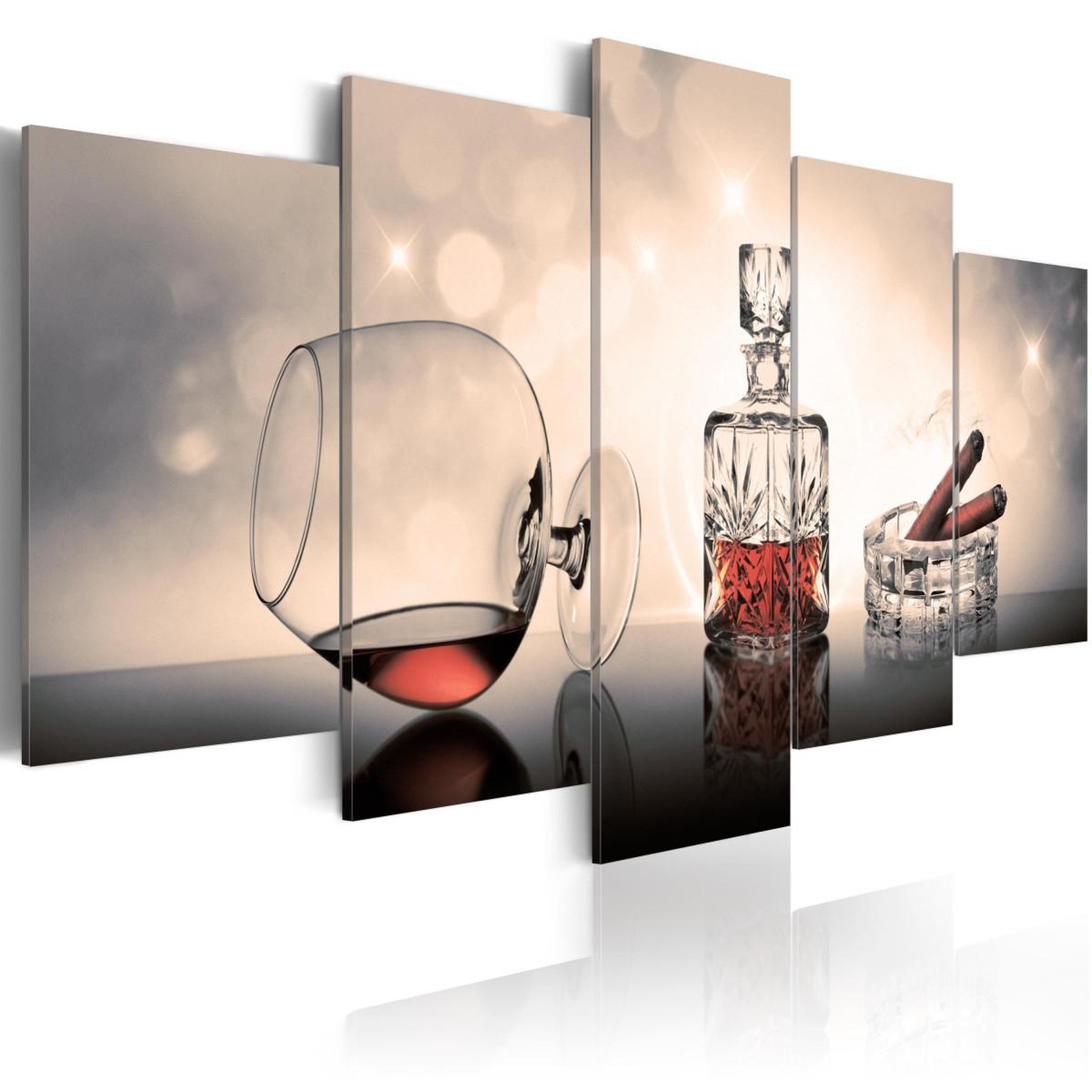 Paris Prix Tableau imprimé  symbols of prosperity. Coloris disponibles : Multicolore